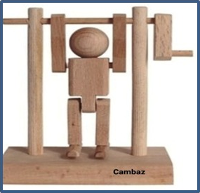 Cambaz ahşap oyuncak