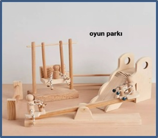 Oyun Parkı ahşap oyuncak